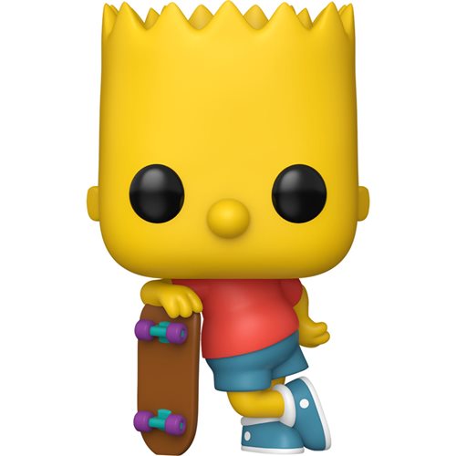 Funko Pop! The Simpsons Bart Simpson with Skateboard #1652