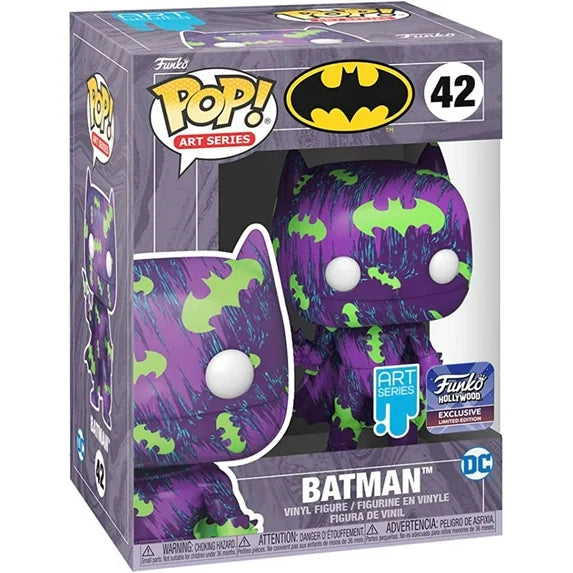 Funko Pop! Batman Art Series w/ Stack #42 - Funko Hollywood Store Exclusive