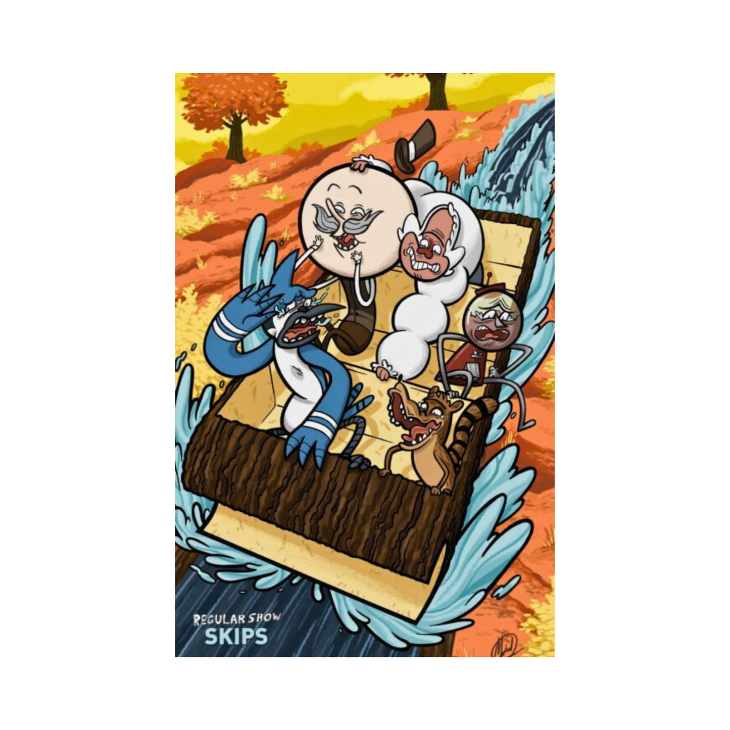 Regular Show: Skips #6C Comic Book - Virgin Variant (2014)