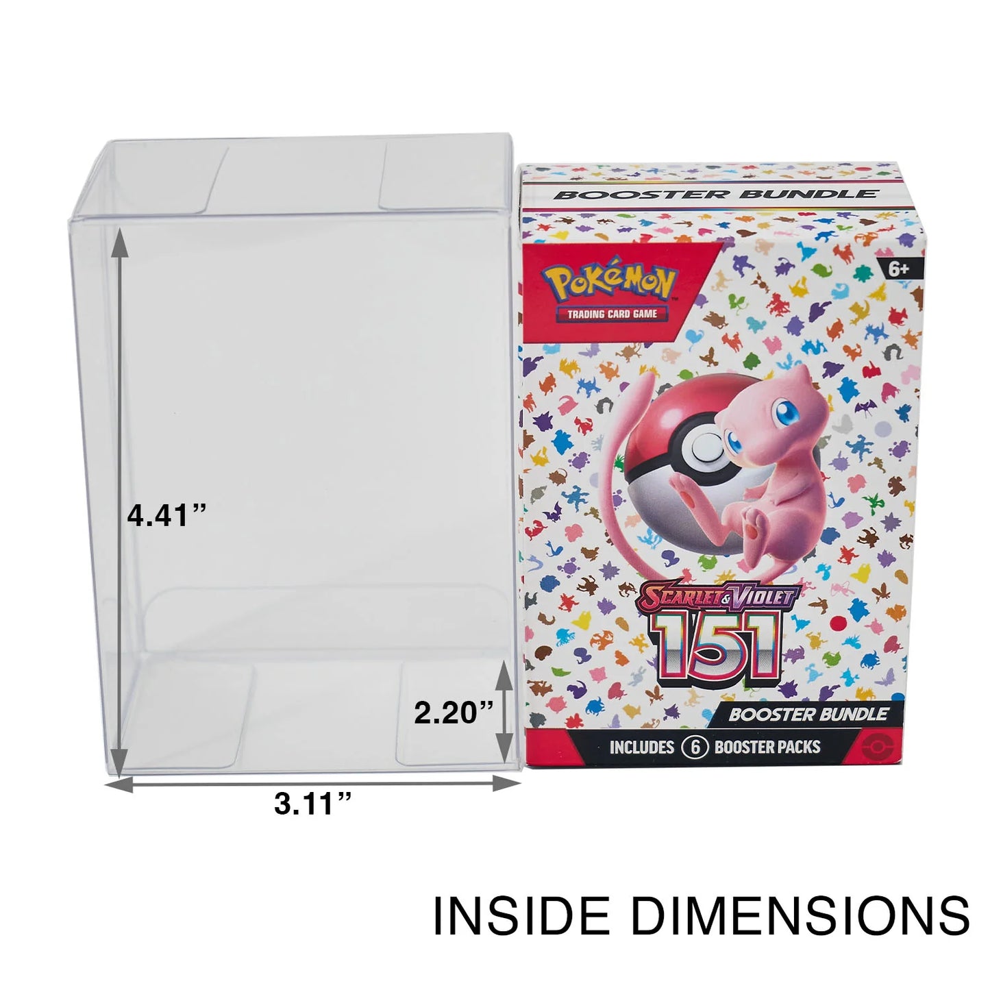 Platinum Protectors Pokemon 151 Booster Bundle Boxes - UV & Scratch-Resistant