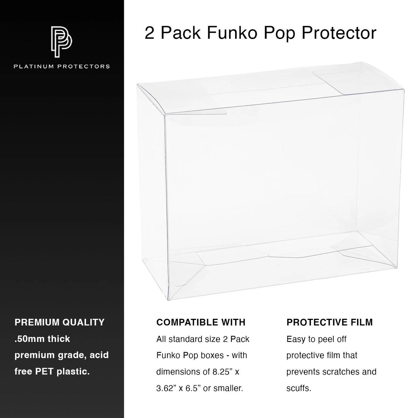 Platinum Protectors Funko Pop! 2-Pack Vinyl Figures