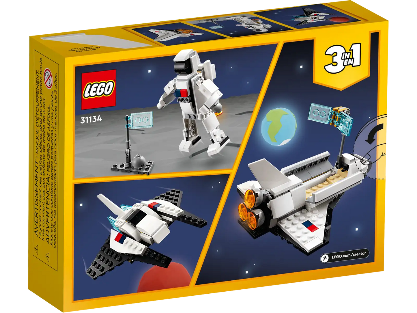 Lego Brickheadz Space Shuttle #31134
