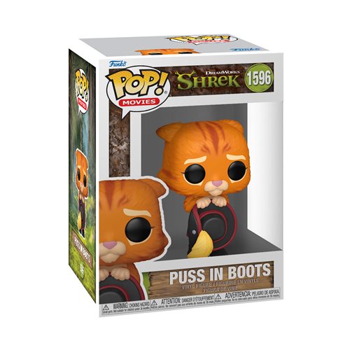 Funko Pop! Shrek DreamWorks 30th Anniversary Puss in Boots with Hat #1596