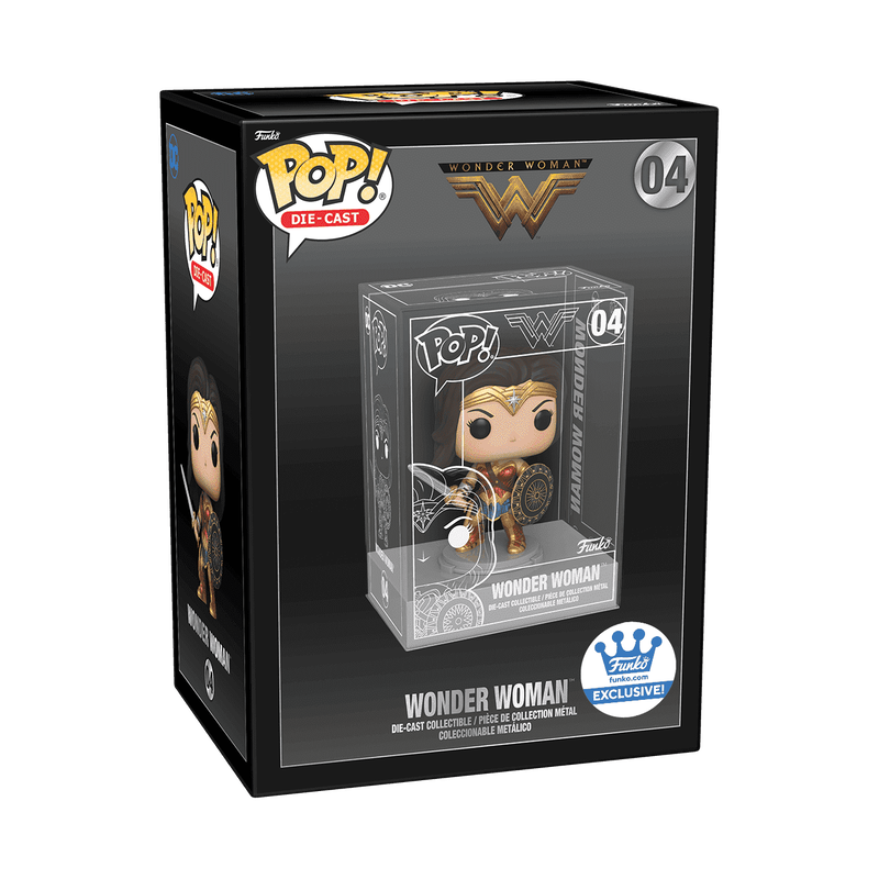 Funko Pop! Die-Cast Wonder Woman with Sword & Shield