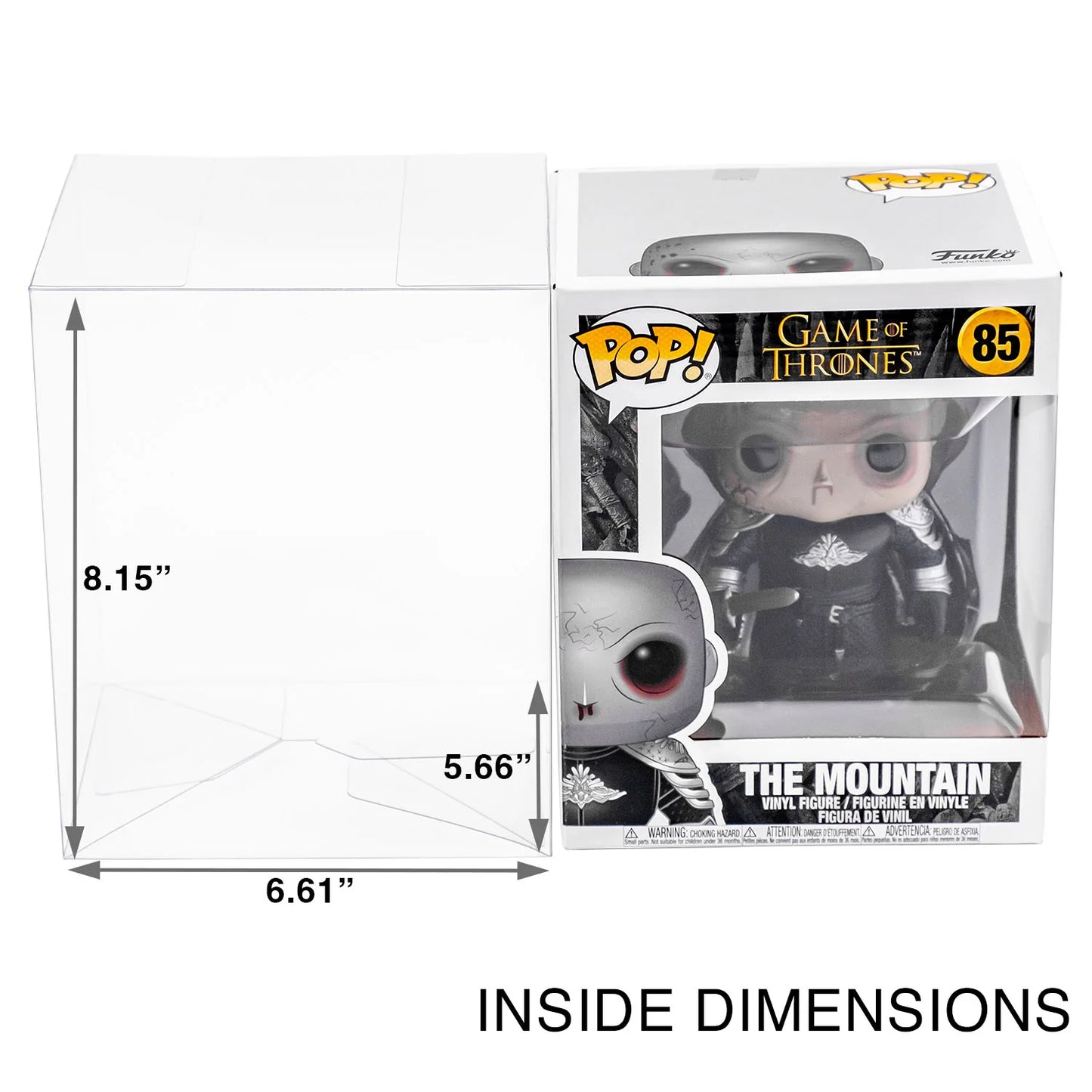Platinum Protectors Funko Pop! 6" Inch Vinyl Figures