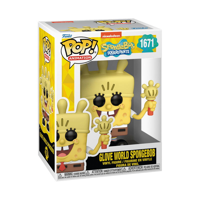 Funko Pop! Glove World SpongeBob #1671