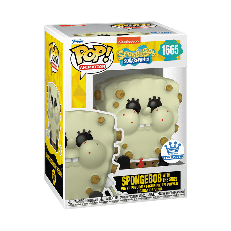 Funko Pop! Pop! SpongeBob with the Suds #1665 - Funko Exclusive