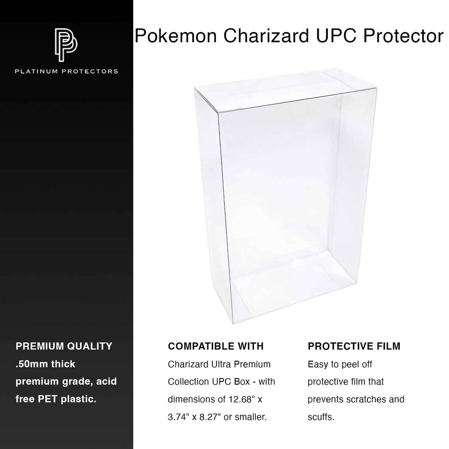 Platinum Protectors Pokemon UPC Ultra Premium Collection Boxes - UV & Scratch-Resistant