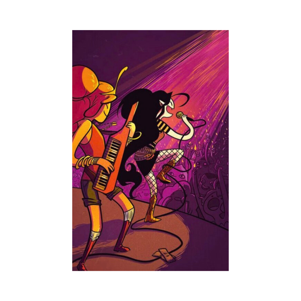 Adventure Time: Marceline and the Scream Queens #2C Comic Book - Virgin Variant (2012)