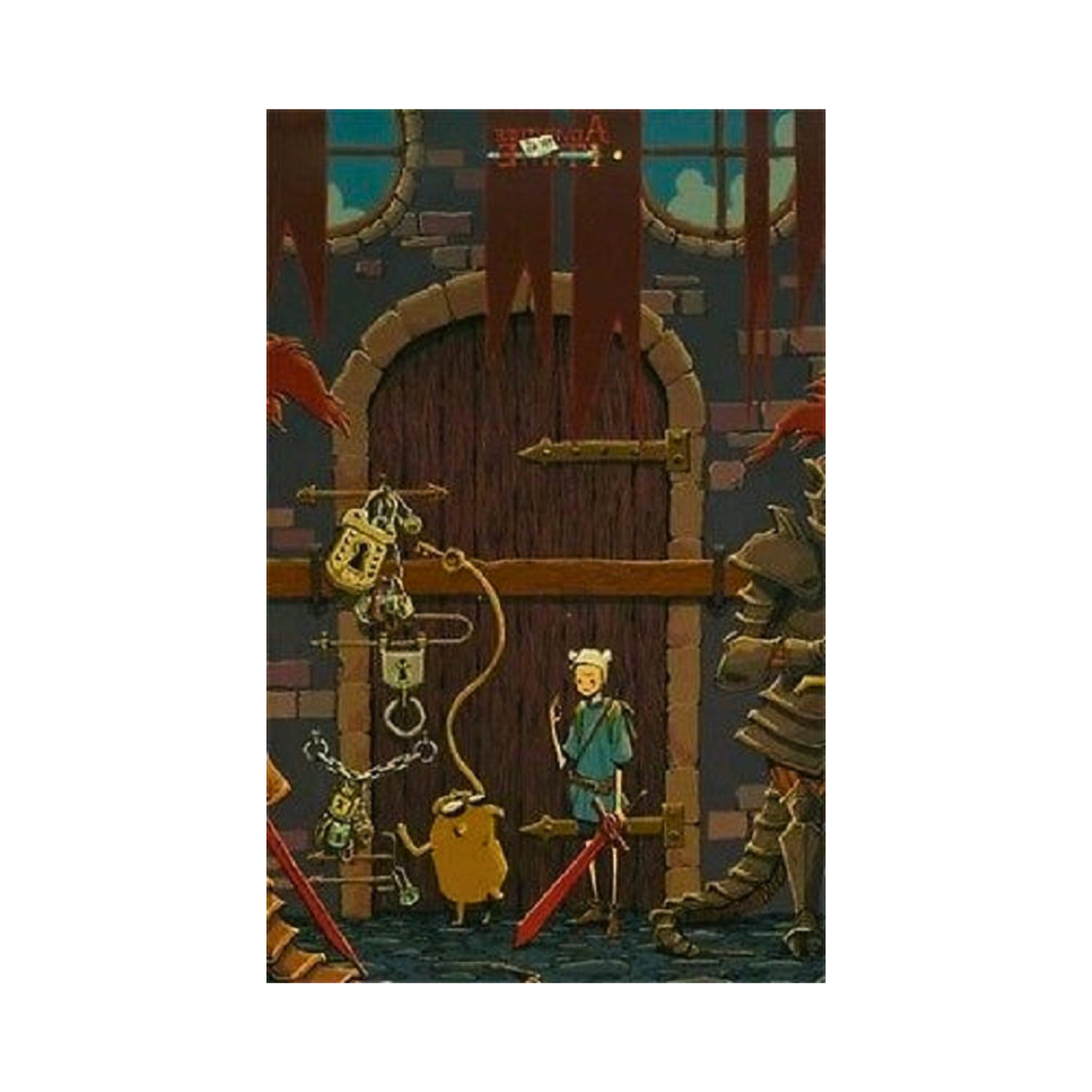 Adventure Time: Flip Side #2C Comic Book - Virgin Variant (2014)