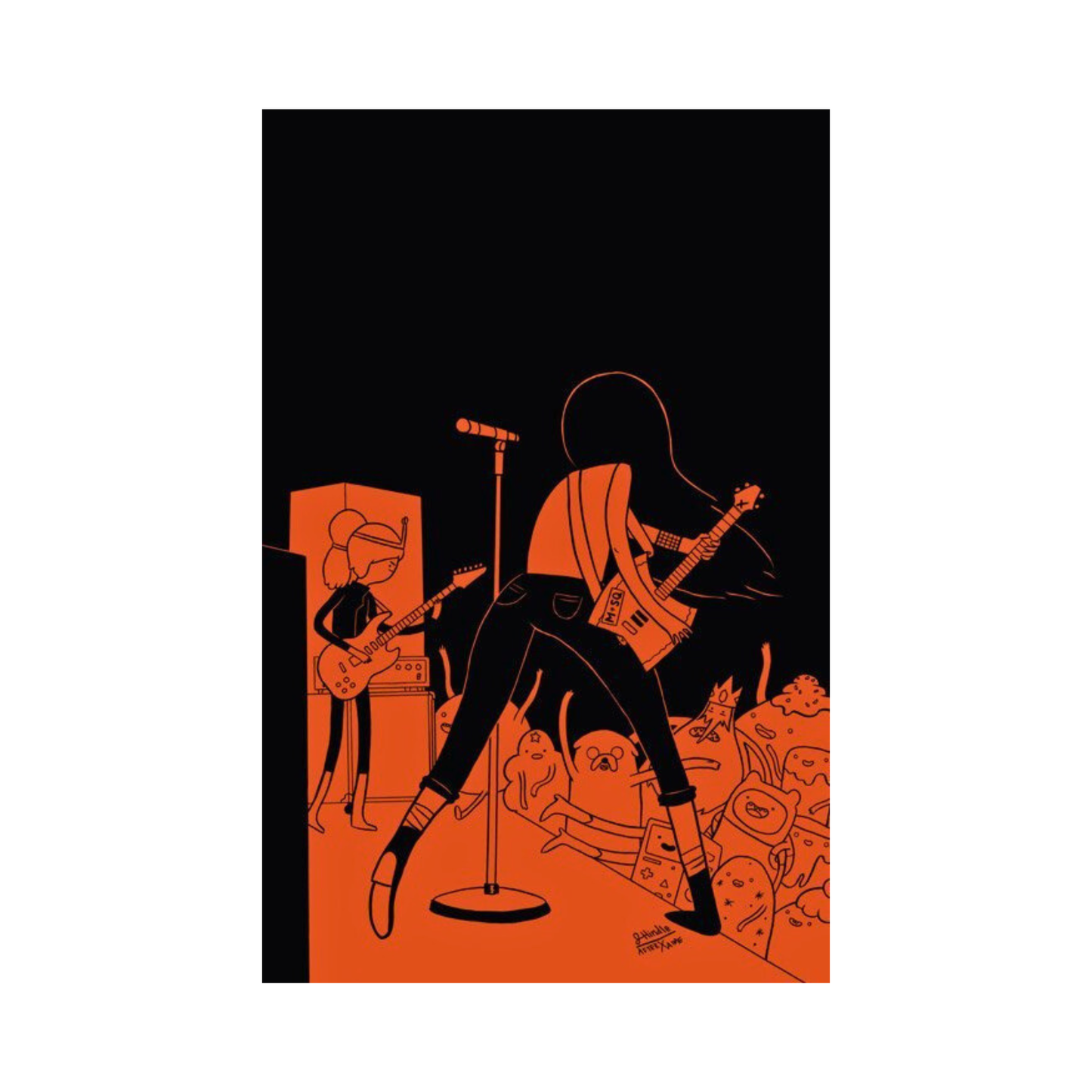 Adventure Time Presents: Marceline and the Scream Queens #5D Comic Book - Virgin Variant (2012)