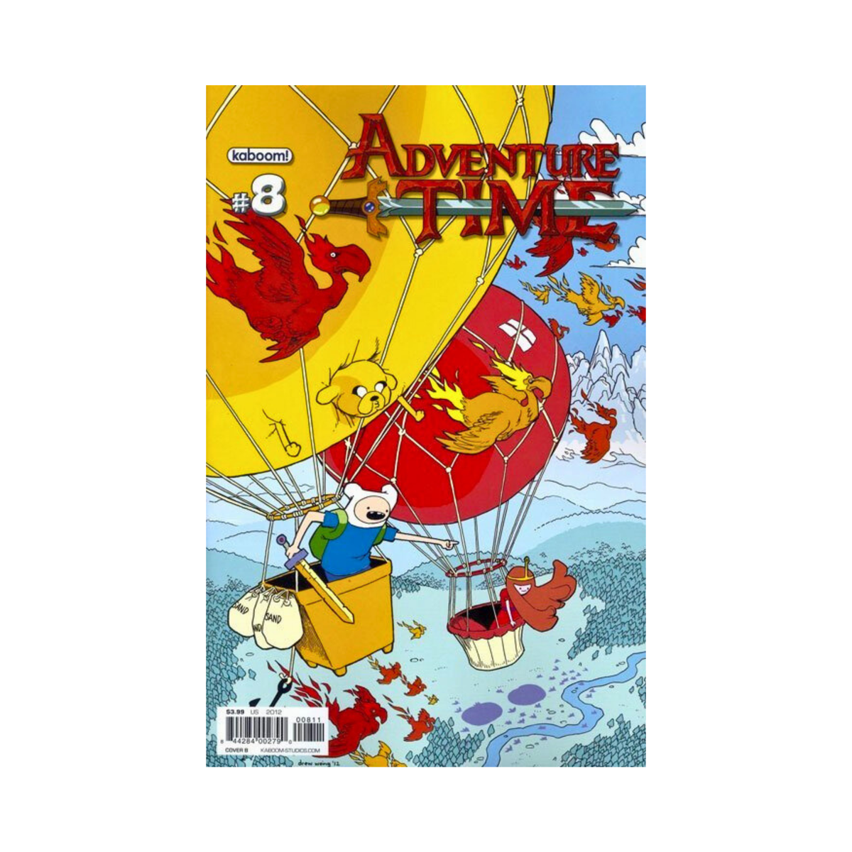 Adventure Time #8B Comic Book (2012)