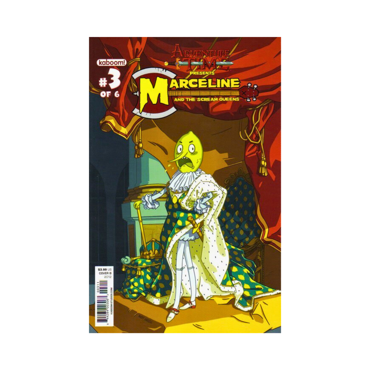 Adventure Time Presents: Marceline and the Scream Queens #3B Comic Book (2012)