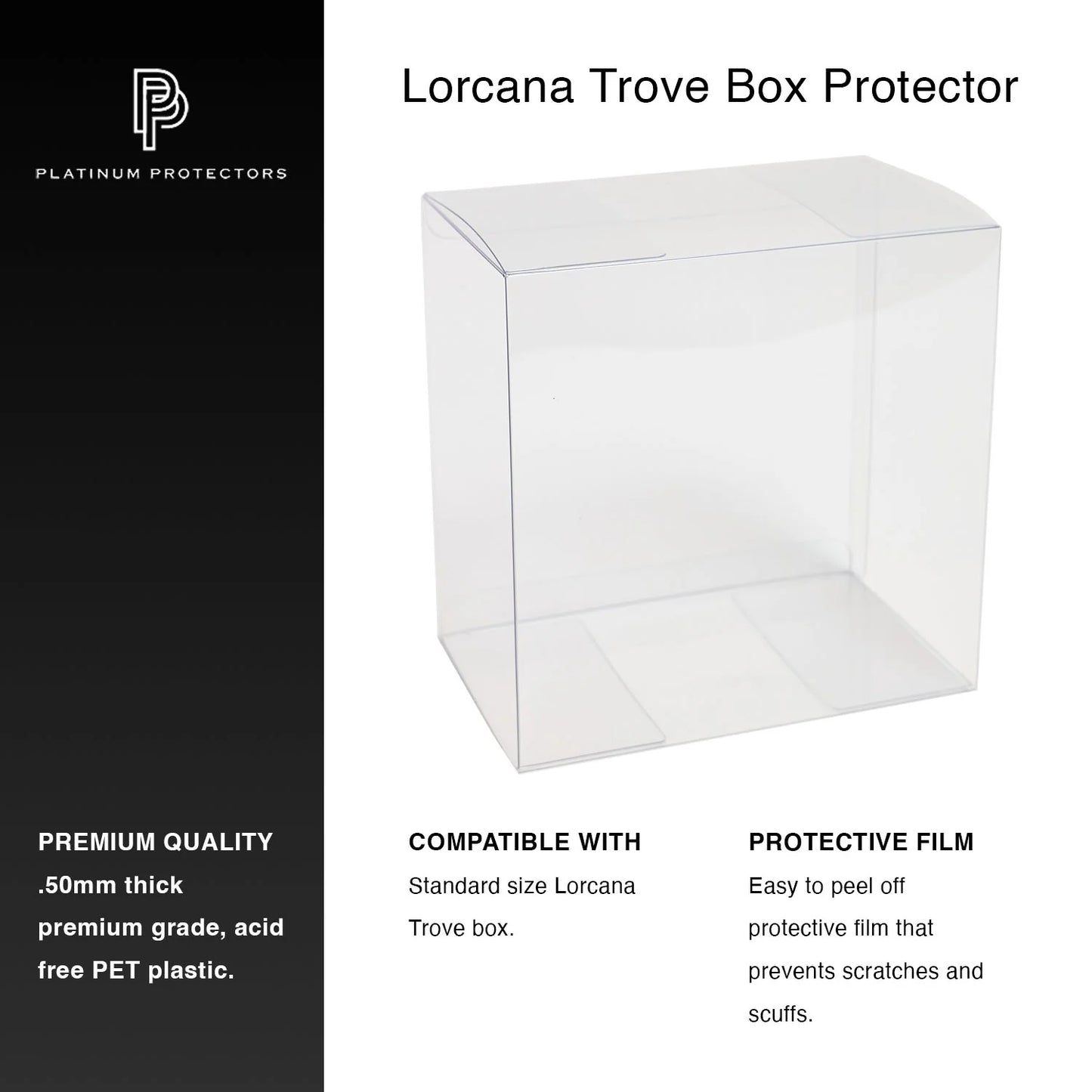 Platinum Protectors Disney Lorcana Trove Box