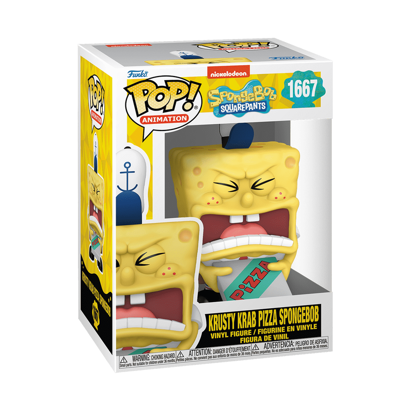 Funko Pop! Krusty Krab Pizza SpongeBob #1667