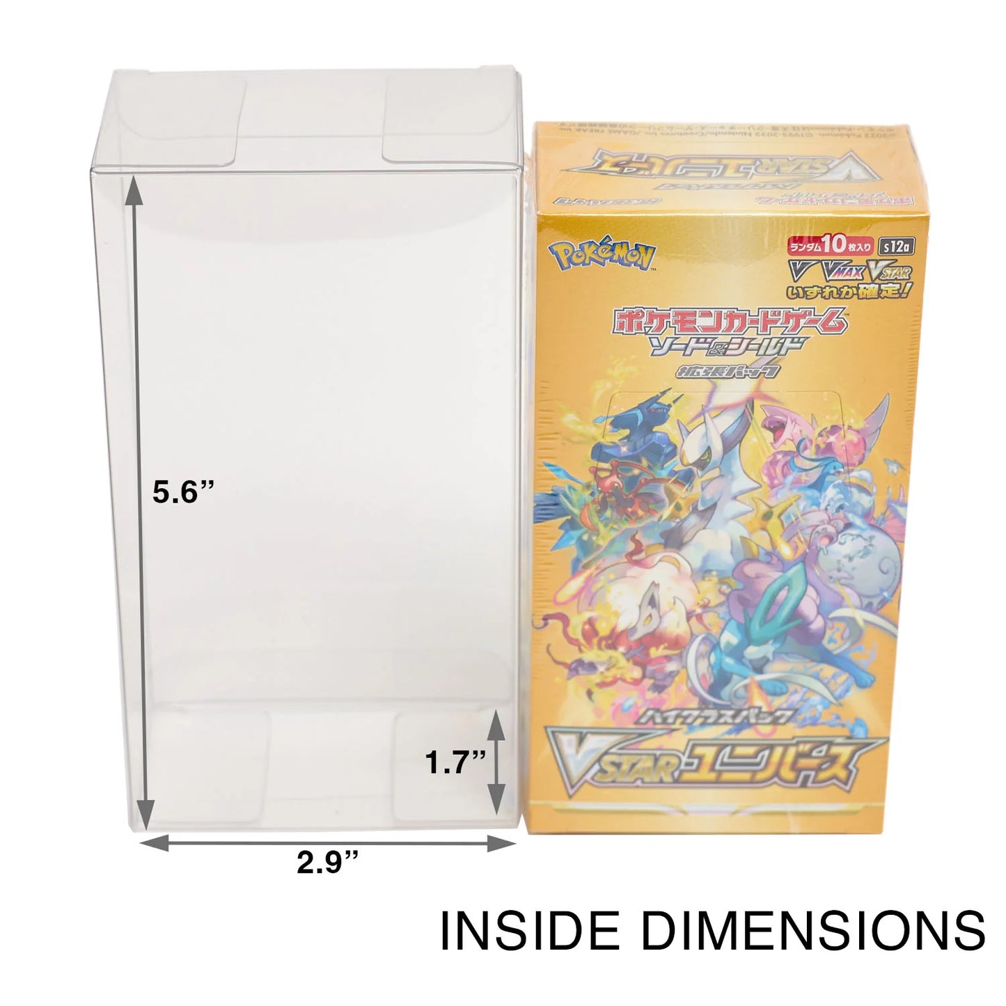 Platinum Protectors Pokemon Japanese Booster Box - UV & Scratch-Resistant