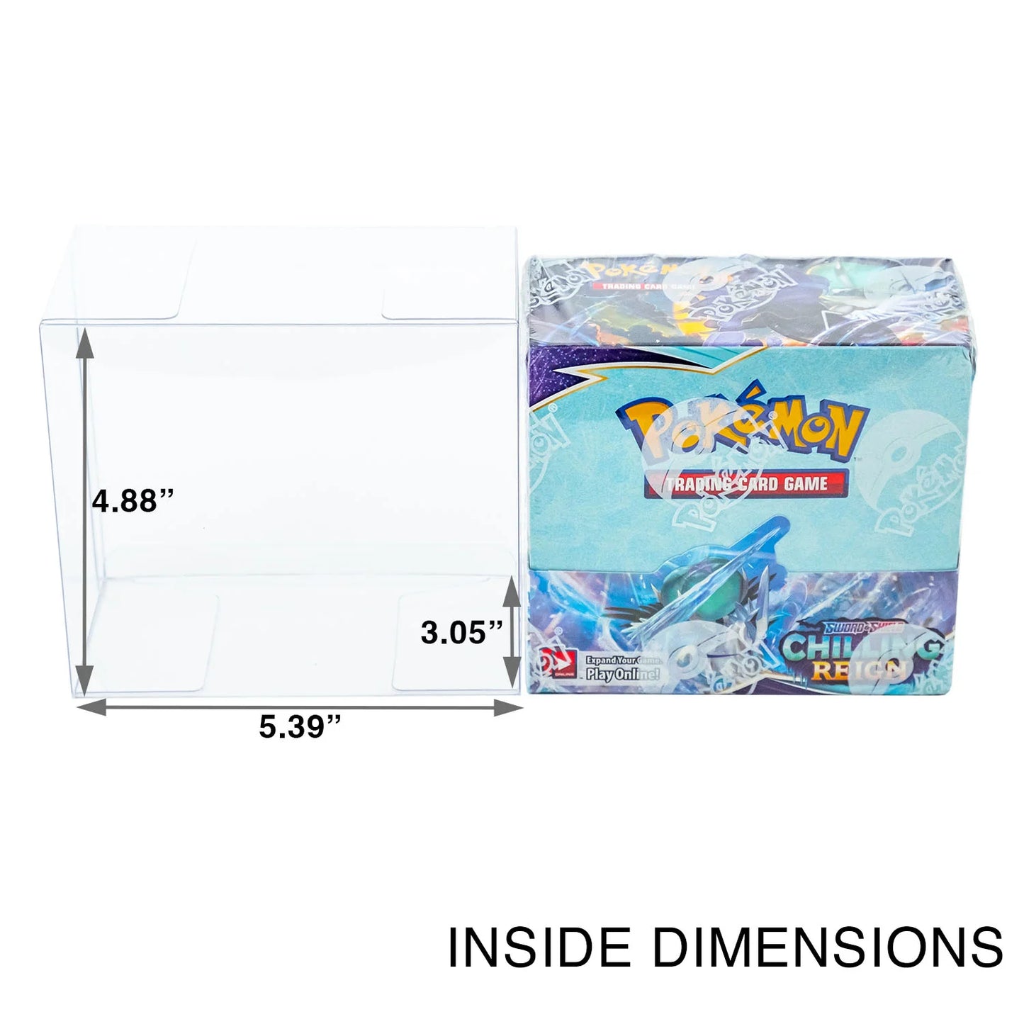 Platinum Protectors Pokemon Booster Boxes - UV & Scratch-Resistant
