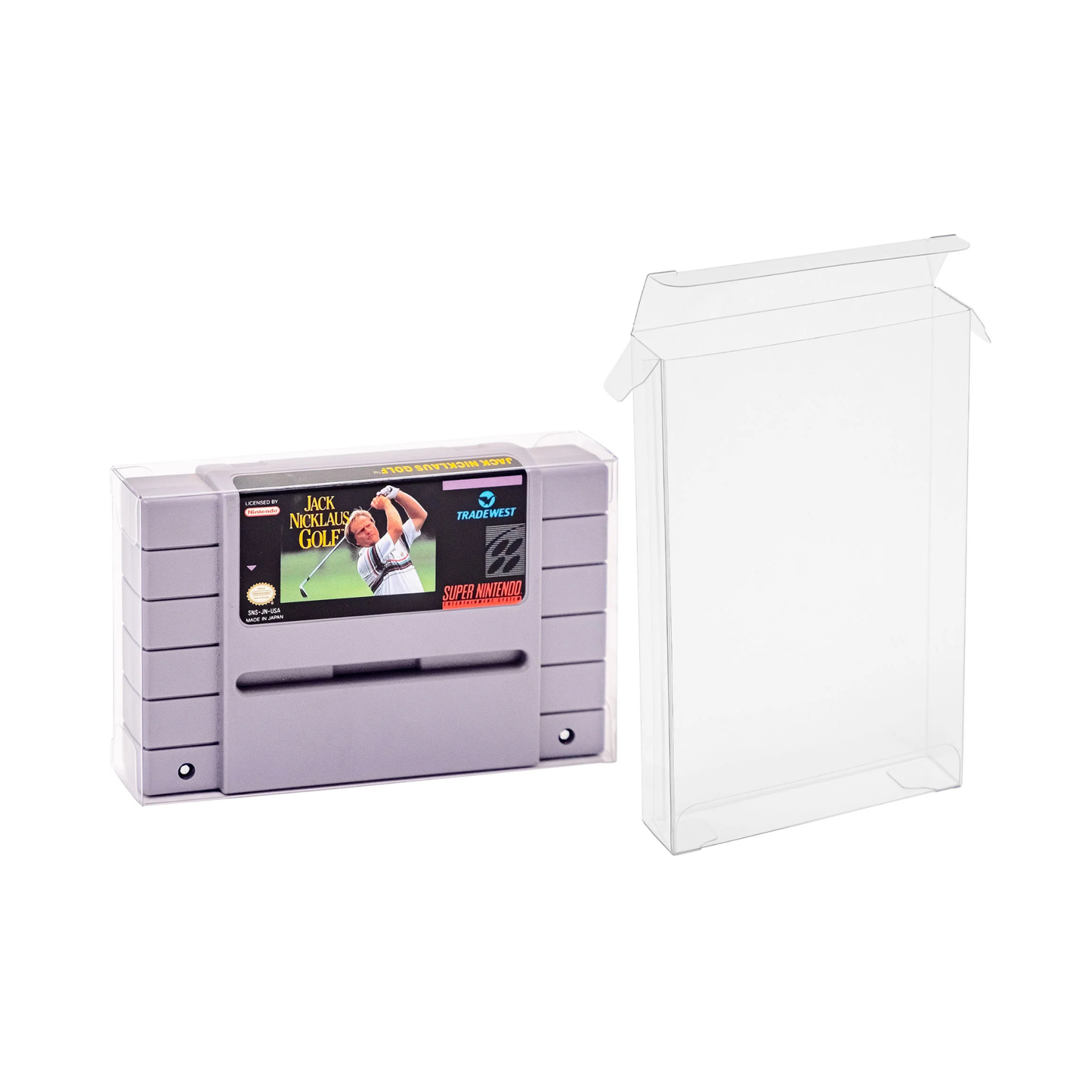 Platinum Protectors Super Nintendo SNES Game Cartridges