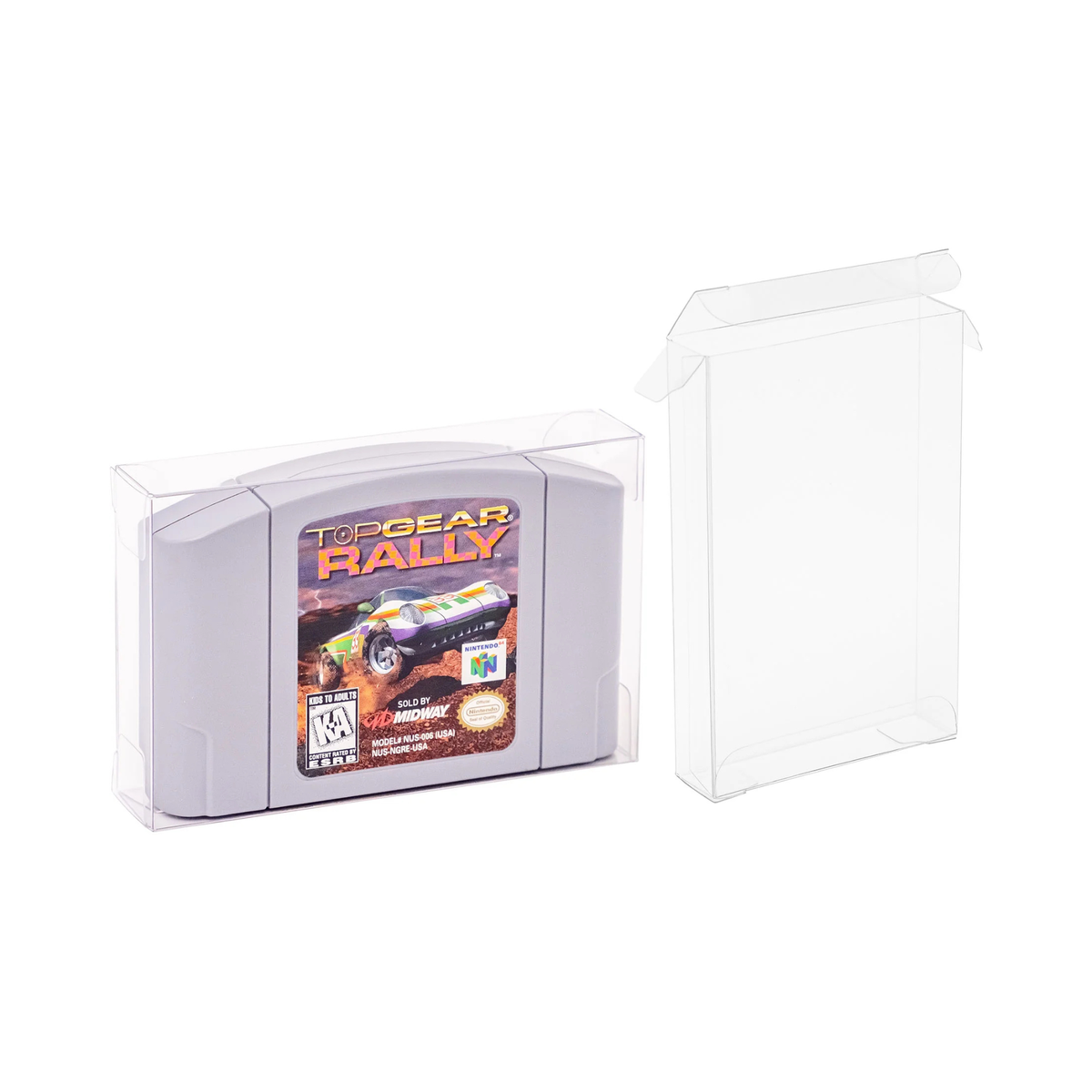 Platinum Protectors Nintendo 64 N64 Game Cartridges