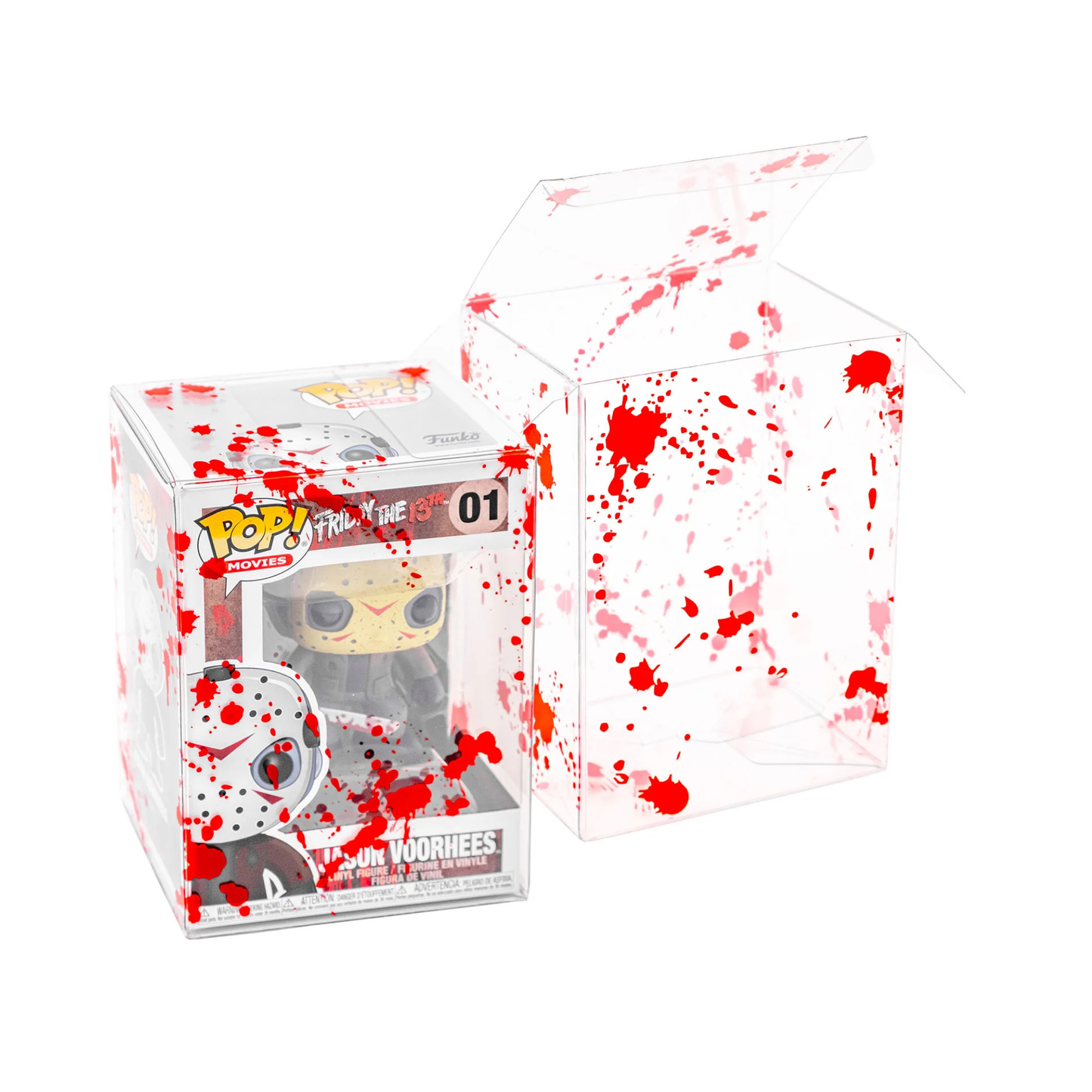 Platinum Protectors Funko Pop! 4" Figures Blood Splatter - UV & Scratch-Resistant