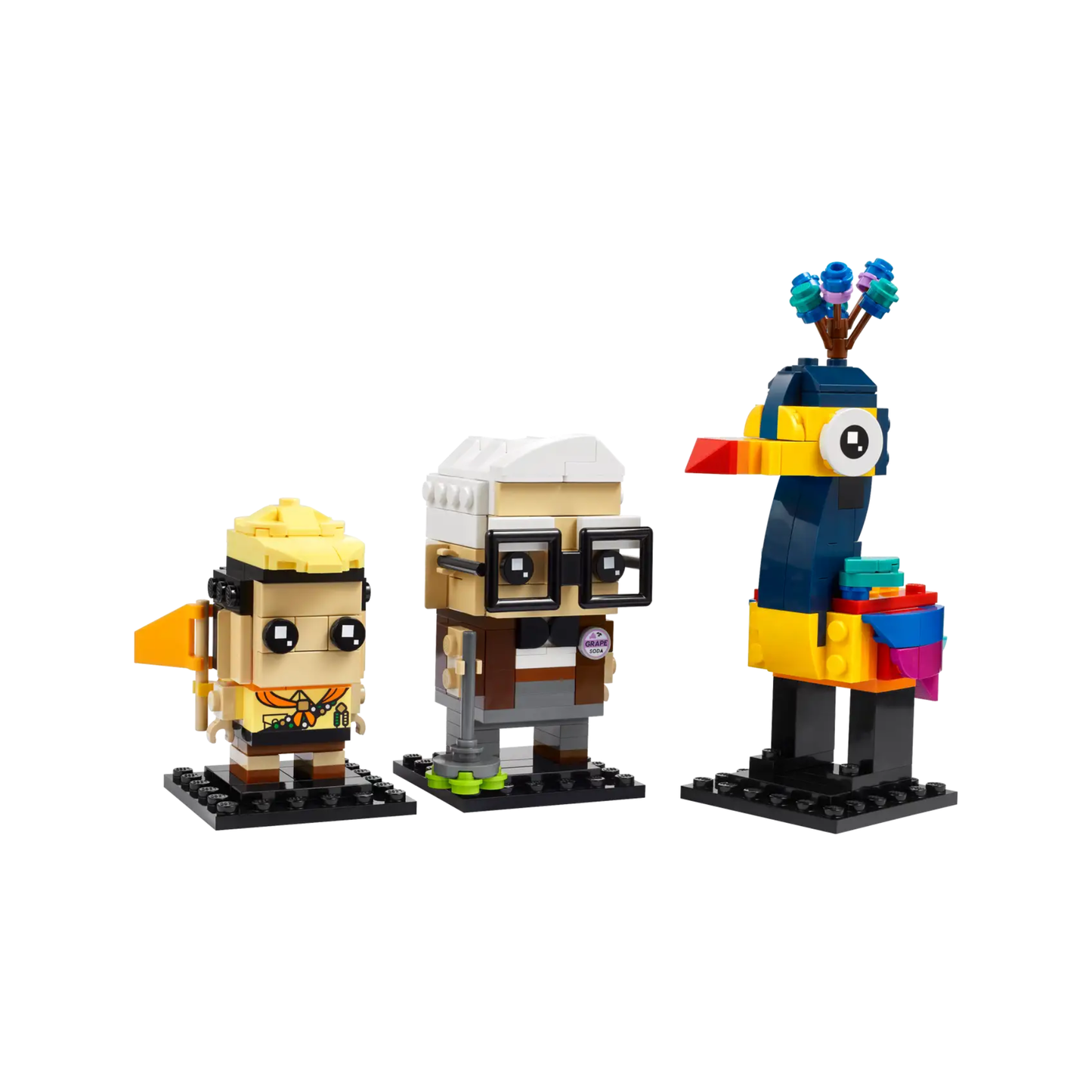 Lego Brickheadz Carl, Russell & Kevin #40752