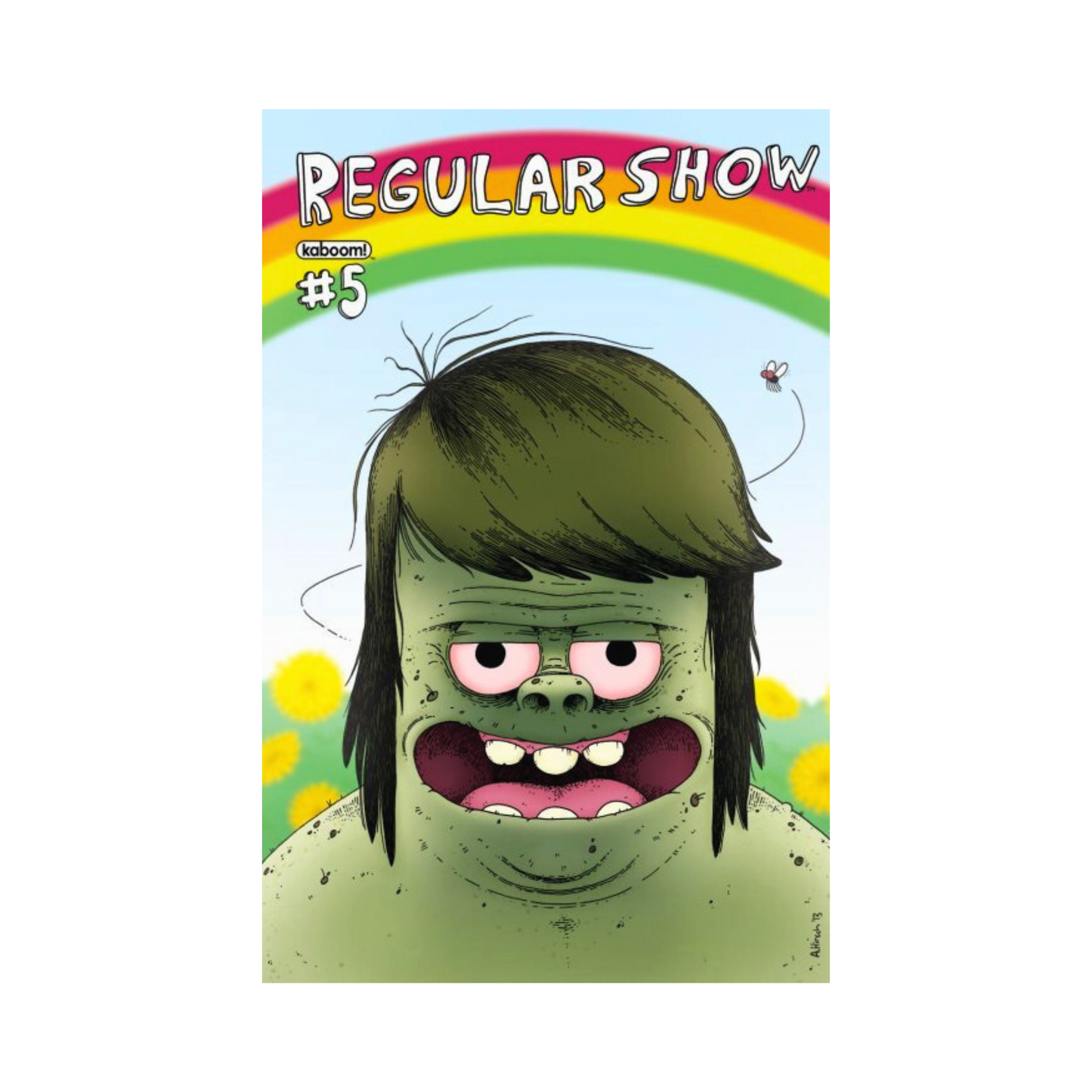Regular Show #5B Comic Book (2013)