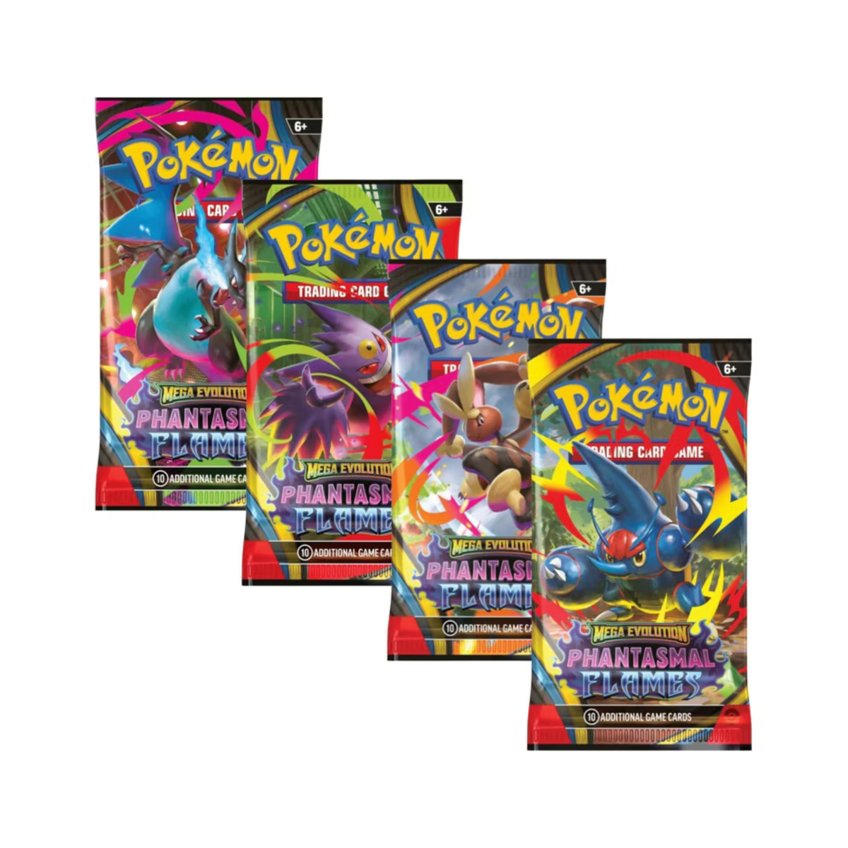 Pokemon Mega Evolutions Phantasmal Flames Booster Pack