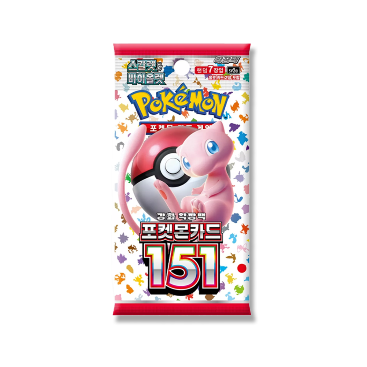 Pokemon Scarlet And Violet 151 Korean Booster Pack