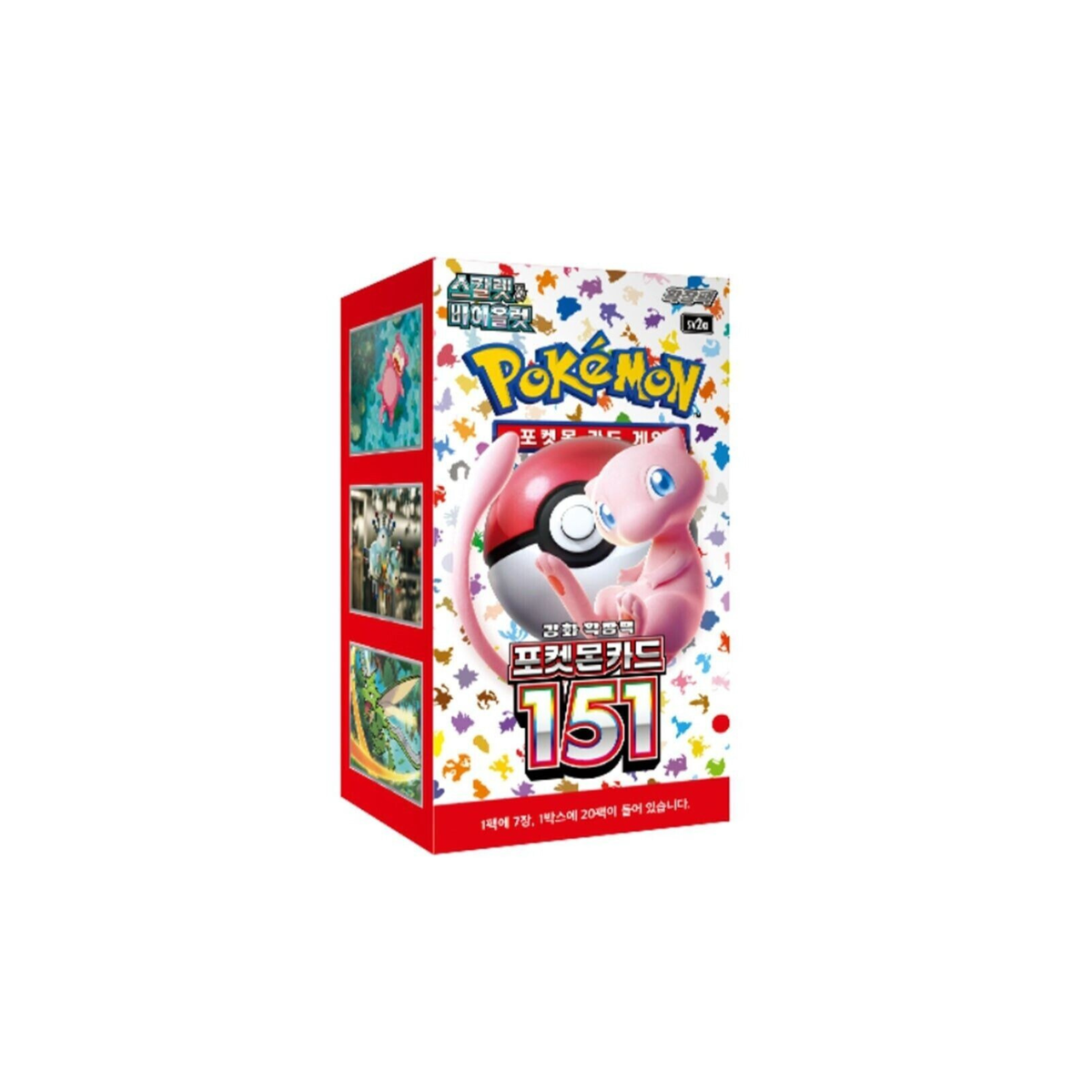 Pokemon Scarlet And Violet 151 Korean Booster Box