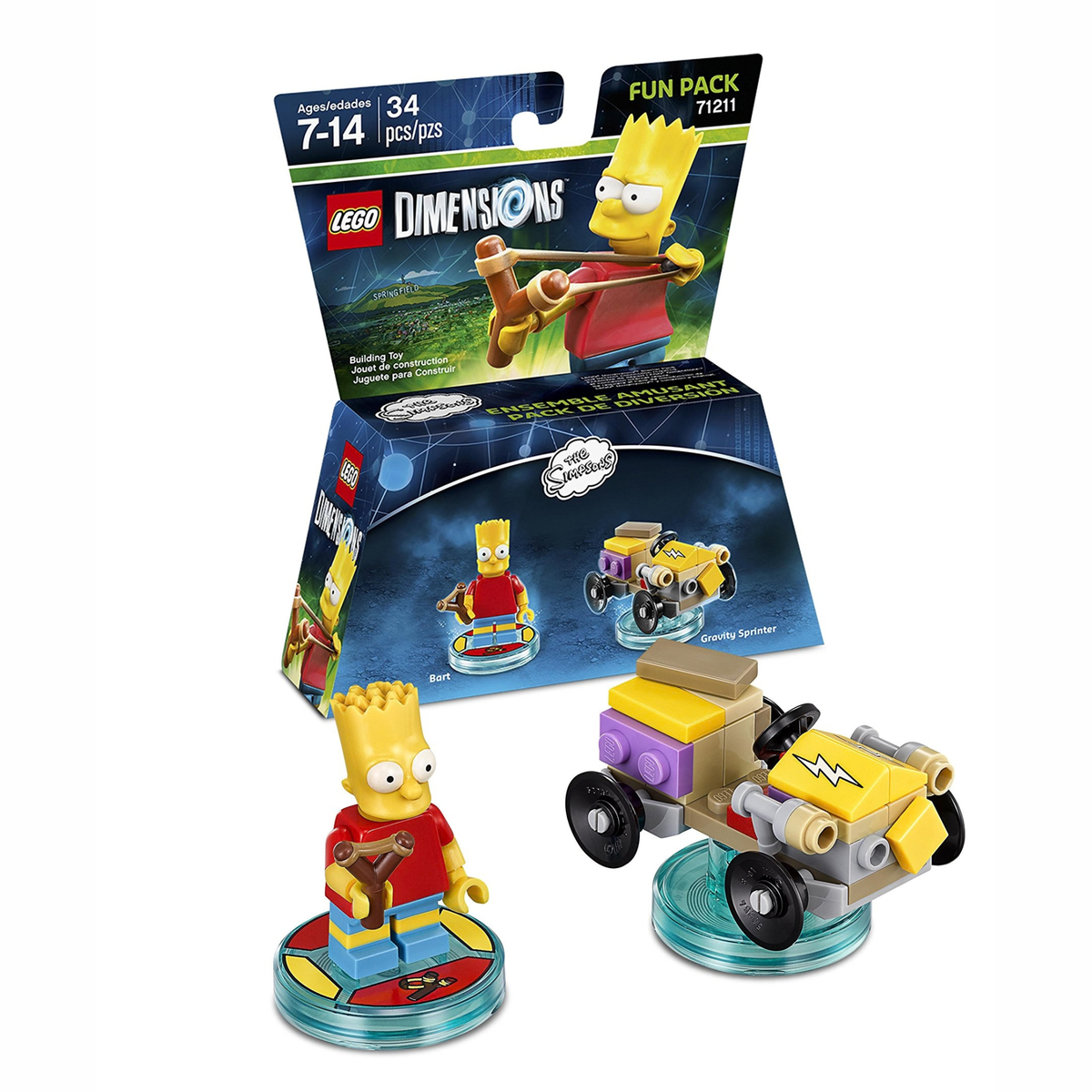 LEGO Dimensions The Simpsons Bart Fun Pack (71211)
