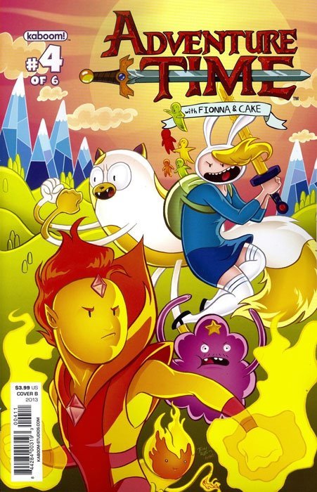 Adventure Time with Fionna & Cake #4B (2013) Comic Book