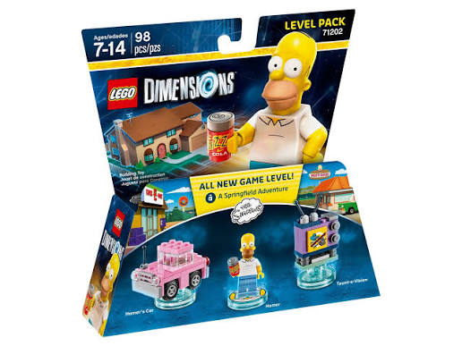 LEGO Dimensions The Simpsons Homer Simpson Level Pack (71202)