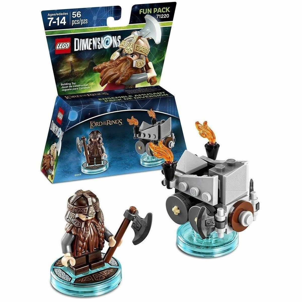 LEGO Dimensions The Lord of the Rings Gimli Fun Pack (71220)
