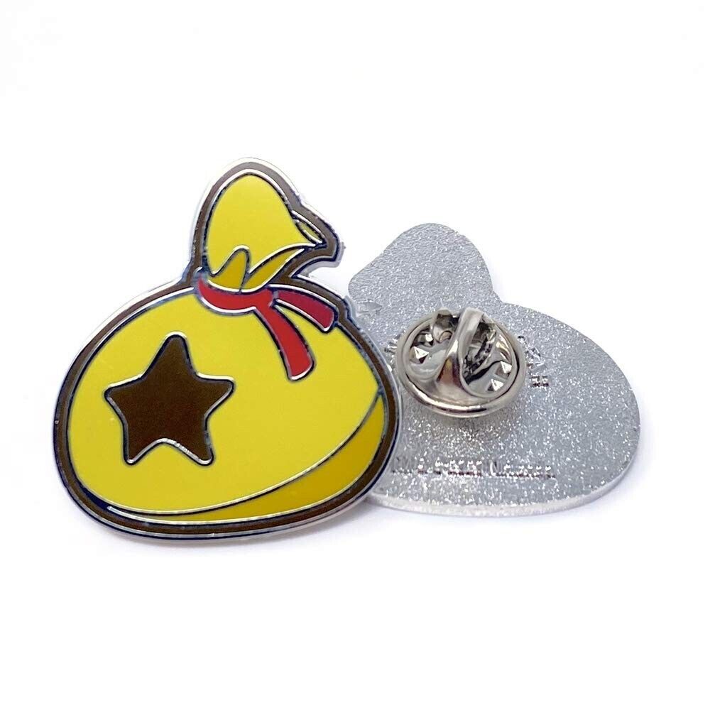 Animal Crossing Enamel Pin Set – Isabelle, Bell Bag, Balloon Gift & Leaf (4-Piece Set)